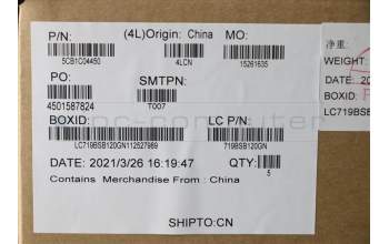 Lenovo 5CB1C04450 COVER UpperCaseASM_EUROENGL82H7AGNFPNBLD