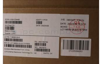 Lenovo 5CB1C04485 COVER Upper Case ASM_GER L82H7 SD FP BLD