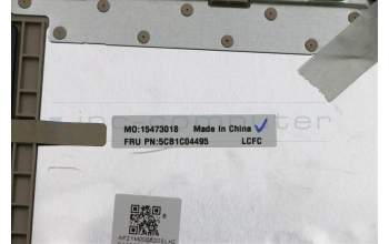 Lenovo 5CB1C04495 COVER Upper Case ASM_NORDIC L82H7SDFPBLD