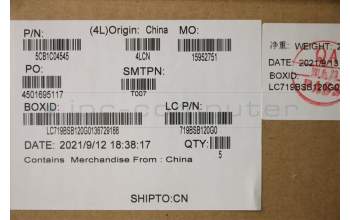 Lenovo 5CB1C04545 COVER Upper Case ASM_FRA L82H7 SD NFPBLD