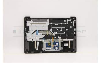 Lenovo 5CB1C04908 C-Abdeckung mit Tastatur, Bulgarisch, sturmgrau, Hintergrundbeleuchtung