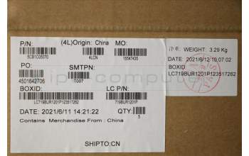 Lenovo 5CB1C05070 COVER Upper Case ASM_US L81X7 NFPABDIS