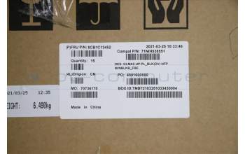 Lenovo 5CB1C13452 COVER Upper C82LM PL_BLKD NFP NBLKB_FRE