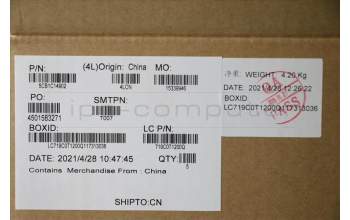 Lenovo 5CB1C14902 COVER UpperCaseASM_PORL82JQSGw/WHWRF