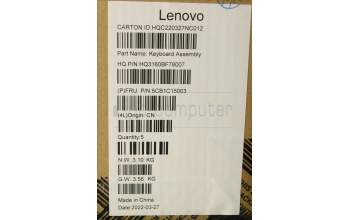 Lenovo 5CB1C15003 COVER Upper Case ASM_SWS H 82CY SR