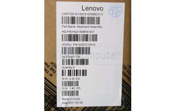 Lenovo 5CB1C15015 COVER Upper Case ASM_ENG H 82CY IG WW