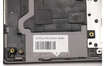 Lenovo 5CB1C15040 C-Cover with keyboard,UK English,Iron Grey