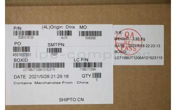 Lenovo 5CB1C15120 COVER Upper Case ASM_LA SPA L81X8FPPGDIS