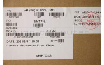 Lenovo 5CB1C17226 COVER Upper CaseASM_EUROENGL81X8NFPBKDIS