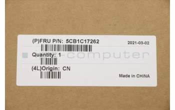 Lenovo 5CB1C17262 COVER Upper Case ASM_ENG L81X8 NFPPGDIS