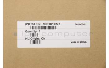 Lenovo 5CB1C17275 COVER Upper Case ASM_GER L81X8 NFPPGDIS