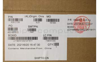 Lenovo 5CB1C17305 COVER Upper Case ASM_BEL L82M0STO_GY