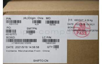 Lenovo 5CB1C17315 COVER Upper Case ASM_GRE L82M0STO_GY