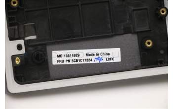 Lenovo 5CB1C17324 COVER UpperCaseASM_NORDICL82M0STO_GY