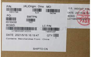 Lenovo 5CB1C17326 COVER Upper Case ASM_RUS L82M0STO_GY