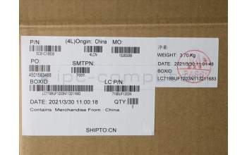 Lenovo 5CB1C18836 COVER Upper Case ASM_HUN L82KD BK TEX