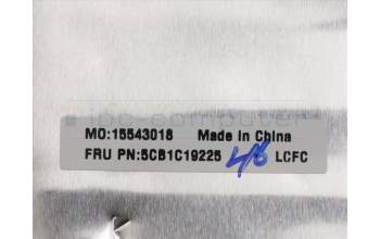 Lenovo 5CB1C19225 COVER Upper Case ASM_ENG L82JY_PHA_BU