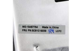 Lenovo 5CB1C19229 COVER Upper Case ASM_USA ENGL82JYPHABU