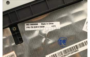 Lenovo 5CB1C19238 COVER Upper Case ASM_ITA L82JY_PHA_BU