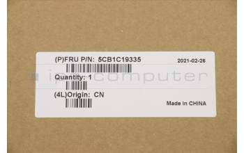 Lenovo 5CB1C19335 COVER Upper Case ASM_GR W 82HU NFB PG