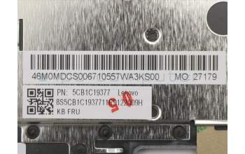 Lenovo 5CB1C19377 COVER Upper Case ASM_SW W 82HU NFNB PG