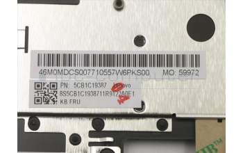 Lenovo 5CB1C19387 COVER Upper Case ASM_IT W 82HU FB PG