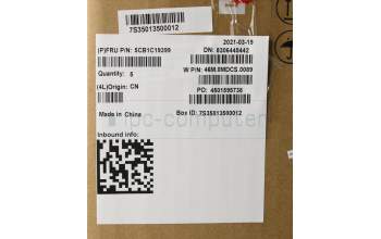 Lenovo 5CB1C19399 COVER Upper Case ASM_AR-E W 82HU FB PG