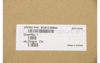 Lenovo 5CB1C39894 COVER Upper Case ASM_CZ-SK W82HU NFNB GY