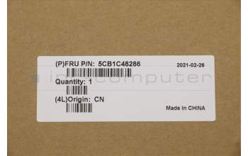 Lenovo 5CB1C48286 COVER Upper Case ASM_BU W 82HU FB GY