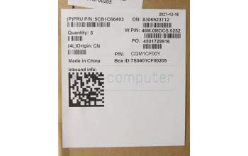 Lenovo 5CB1C66493 COVER Upper Case ASM_ND W 82HU FNB GY