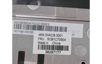 Lenovo 5CB1C73304 COVER UCASE Y-FPR BLK Clamshell,w Mylar