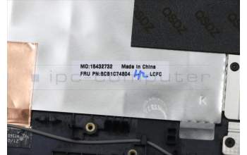 Lenovo 5CB1C74804 COVER Upper Case ASMCZE/SLKL82JUBURGBW/F