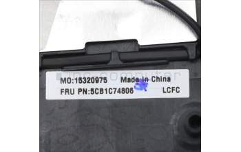 Lenovo 5CB1C74806 COVER Upper Case ASMEUROENGL82JUBURGBW/F