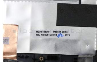 Lenovo 5CB1C74813 COVER Upper Case ASM_GRE L82JUBURGBW/F