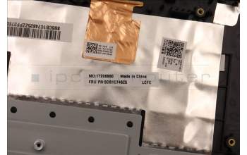 Lenovo 5CB1C74825 COVER Upper Case ASM_SLV L82JUBURGBW/F