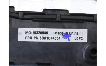 Lenovo 5CB1C74854 C-Cover with keyboard,Nordic,White Backlight,Fingerprint