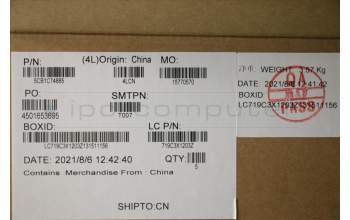 Lenovo 5CB1C74885 COVER UpperCaseASM_LA SPA L82JUSGW/FILM