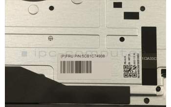 Lenovo 5CB1C74908 C-Cover with keyboard, French