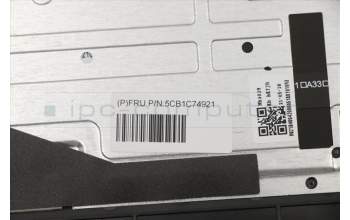 Lenovo 5CB1C74921 COVER Upper Case ASM_NORDIC H82L5CLODIS