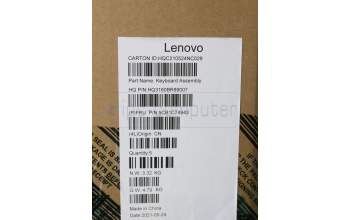 Lenovo 5CB1C74943 COVER Upper Case ASM_GER H82L5 CLOUMA