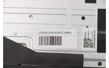 Lenovo 5CB1C74956 COVER Upper Case ASM_SLV H82L5CLOUMA
