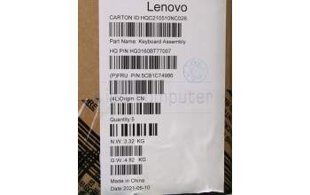 Lenovo 5CB1C74986 COVER Upper Case ASM_POR H82L5 STO DIS