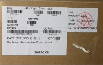 Lenovo 5CB1C75041 COVER Upper Case ASM_GER L82KV FP A/BUMA