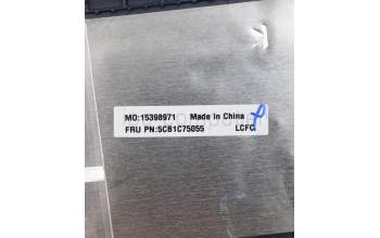 Lenovo 5CB1C75055 COVER Upper CaseASM_CZE/SLKL82KVFPA/BUMA