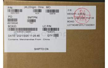 Lenovo 5CB1C75070 COVER Upper Case ASM_HBW L82KV FP A/GUMA