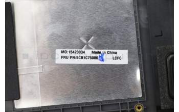 Lenovo 5CB1C75086 COVER Upper CaseASM_CZE/SLKL82KVFPA/GUMA