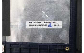 Lenovo 5CB1C75103 COVER Upper Case ASM_GER L82KV NFPA/BUMA