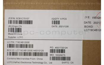 Lenovo 5CB1C75107 COVER Upper Case ASM_RUS L82KV NFPA/BUMA