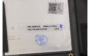 Lenovo 5CB1C75745 COVER Upper Case ASM_ITA L82KV NFPA/GUMA