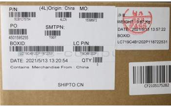 Lenovo 5CB1C75754 COVER Upper Case ASM_RUS L82KV NFPA/GUMA